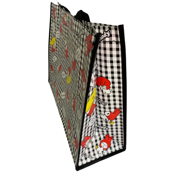 Sanrio My Melody Reusable Large Tote bag and Small  Zip Top  Bag | 2pcs Set - Picture 4 of 6